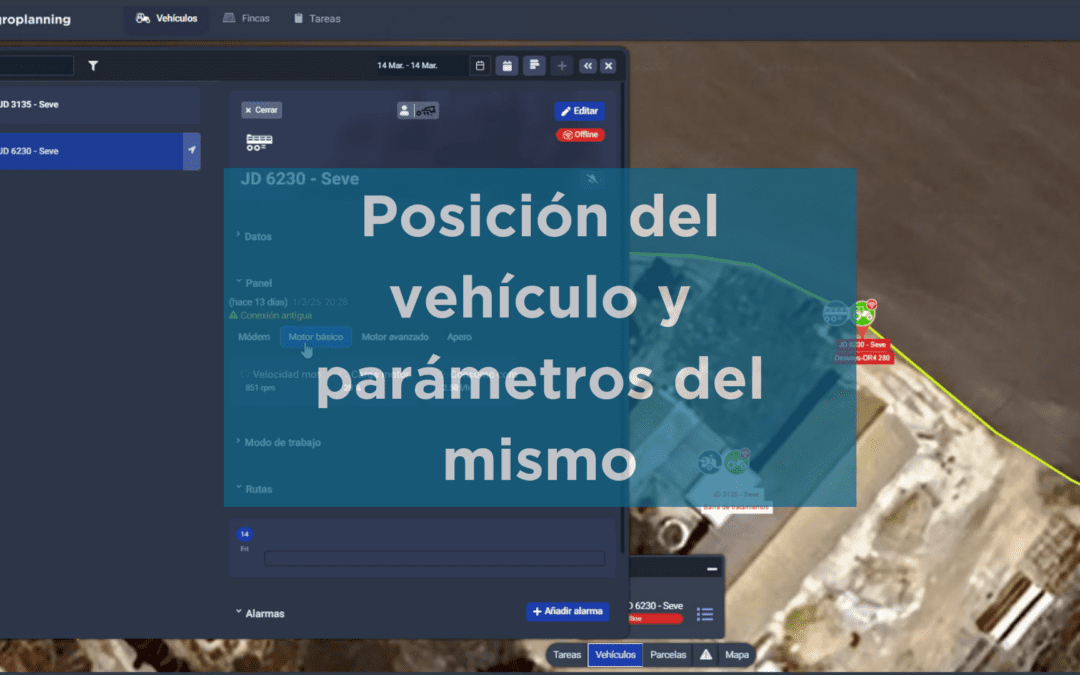 🌟 Posición del Vehículo y los parámetros del mismo 🌟