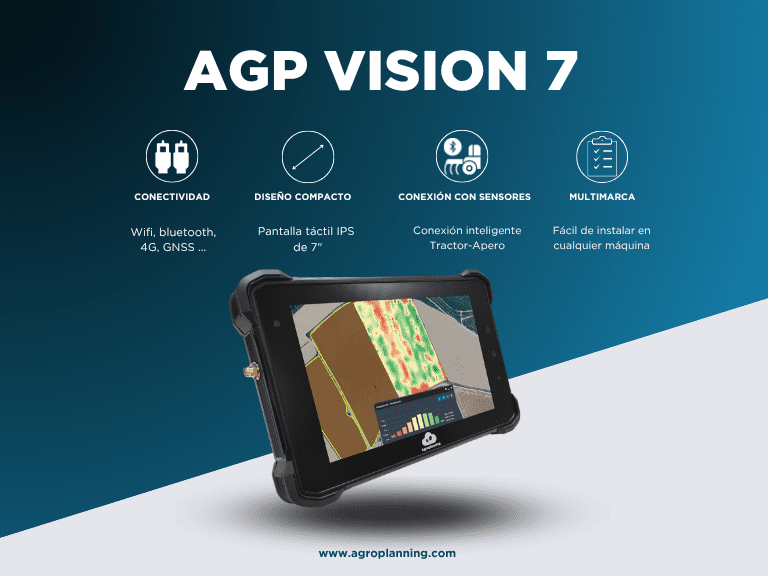 AGP Vision 7 – Tecnología Compacta, Robusta e Inteligente para la Agricultura Actual