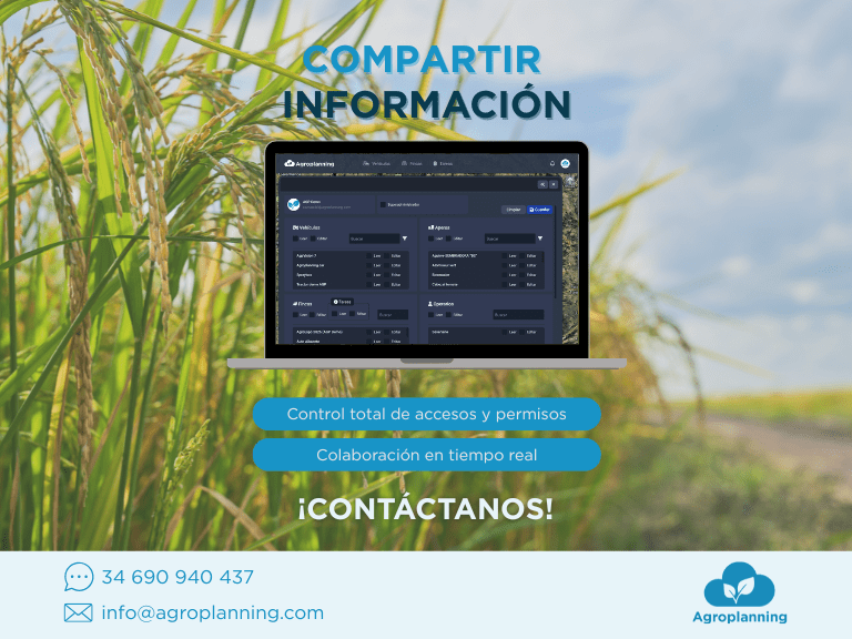 🌱🔐 Trabajar mejor en el campo también es saber compartir bien la información