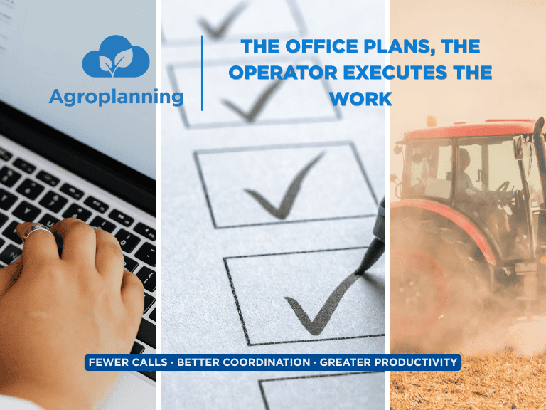 🌱 The office plans. The field team works.